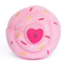 Zippy Paws Stuffed Plush Cupcake Toy for Dogs Pink