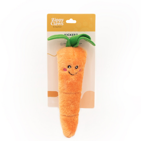 ZippyClaws Kickerz Cat Toy Carrot - Cat Toys 3