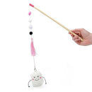 Zippy Paws ZippyClaws ZippyStick-Marshmallow Indoor Toy For Cat (Small)
