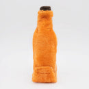 Zippypaws Halloween Happy Hour Crusherz Squeaker Bottle Pumpkin Ale Toy For Dogs