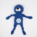 ZippyPaws Hanukkah Corduroy Cuddlerz Bear Plush Dog Toy - Dog Toys 1