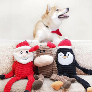 ZippyPaws Holiday Crinkle Dog Toy Reindeer - Dog Toy 2