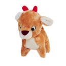 ZippyPaws Holiday Deluxe Reindeer Plush Dog Toy - Dog Toy 3