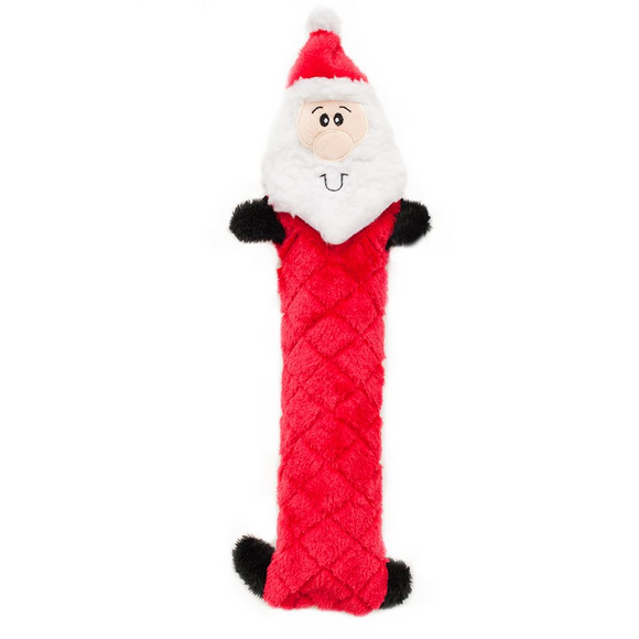 ZippyPaws Holiday Jigglerz Dog Toy - Santa - Dog Toy 3