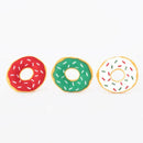 ZippyPaws Holiday Miniz 3-Pack Donutz - Dog Toy 1