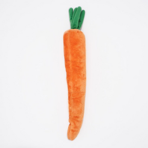 ZippyPaws Jigglerz Carrot Plush Dog Toy - Dog Toy 2