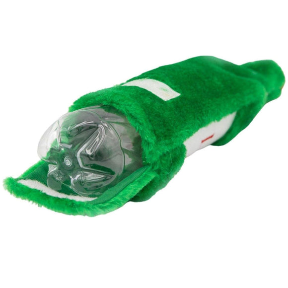ZippyPaws Lager Happy Hour Crusherz Plush Dog Toy