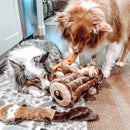 ZippyPaws Skinny Peltz Fox, Raccoon & Squirrel Plush Dog Toy, Large