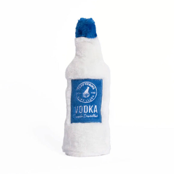ZippyPaws Vodka Happy Hour Crusherz Plush Dog Toy, Medium