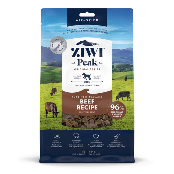 Ziwi Peak Air Dried Food Topper for Dogs - Beef / 16-oz - Dog Food Toppers & Mixers 26