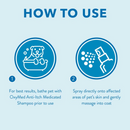 Tropiclean Oxy-Med Medicated Anti Itch Spray For Dogs & Cats (8 oz)-3