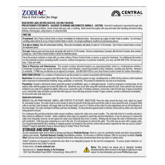Zodiac Breakway Flea & Tick Collar for Dogs 7-month Protection - Flea & Tick Collar 3