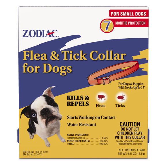 Zodiac Breakway Flea & Tick Collar for Dogs 7-month Protection - Small Dogs - Flea & Tick Collar 1