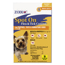 Zodiac Spot On Flea & Tick Control for Dogs & Cats 4-mo supply - Dogs / 7 - 15 - lbs - Flea & Tick Medication 2