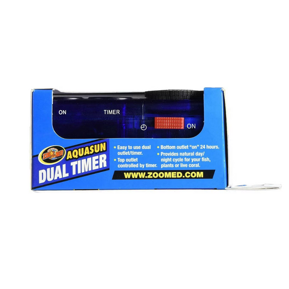 Zoo Med AquaSun Dual Day/Night Timer - Reptile Thermometers & Timers 3