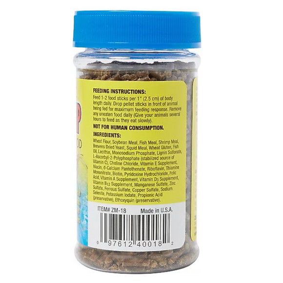 Zoo Med Aquatic Shrimp Crab & Lobster Dry Food 2.5-oz - Fish Food 2