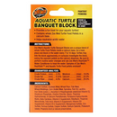 Zoo Med Aquatic Turtle Banquet Block Food & Calcium Supplement Treats - Small Animal Treats 2