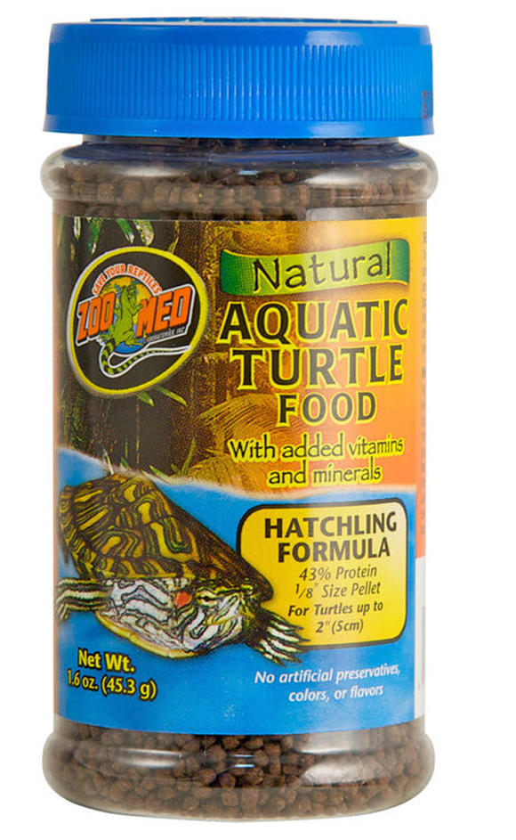Zoo Med Aquatic Turtle Micro Pellet Hatchling Food - 1.6 oz - Small Animal Food 4