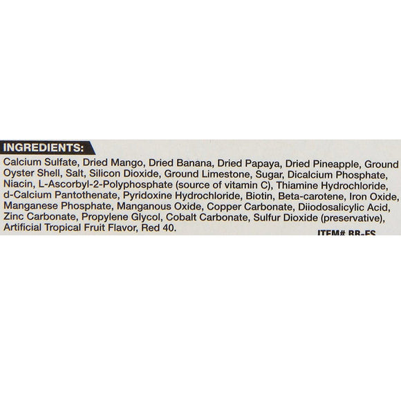 Zoo Med Bird Banquet Fruit Formula Mineral Block Beak Conditioner - Bird Treats 3