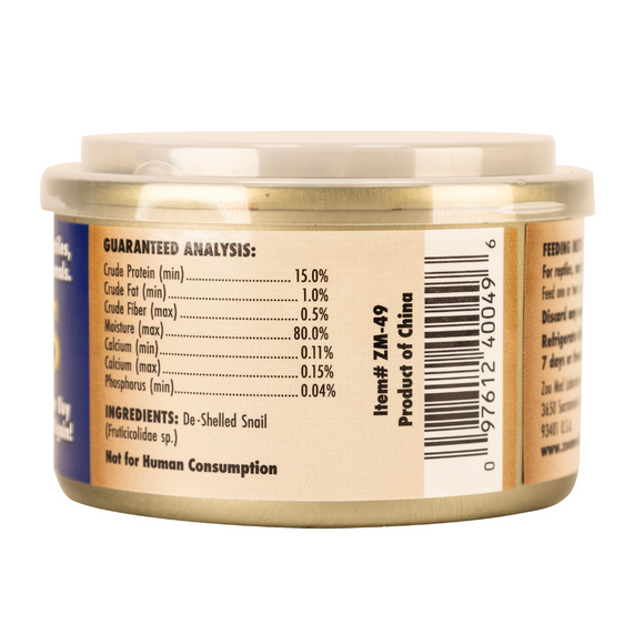 Zoo Med Can O’ Snails Reptile Bird & Mammal Food & Treat (1.7 oz) - Reptile & Amphibian Food 3