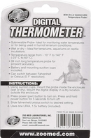 Zoo Med Digital Combo Thermometer Humidity Gauge For Reptiles - Reptile Thermometers & Timers 2