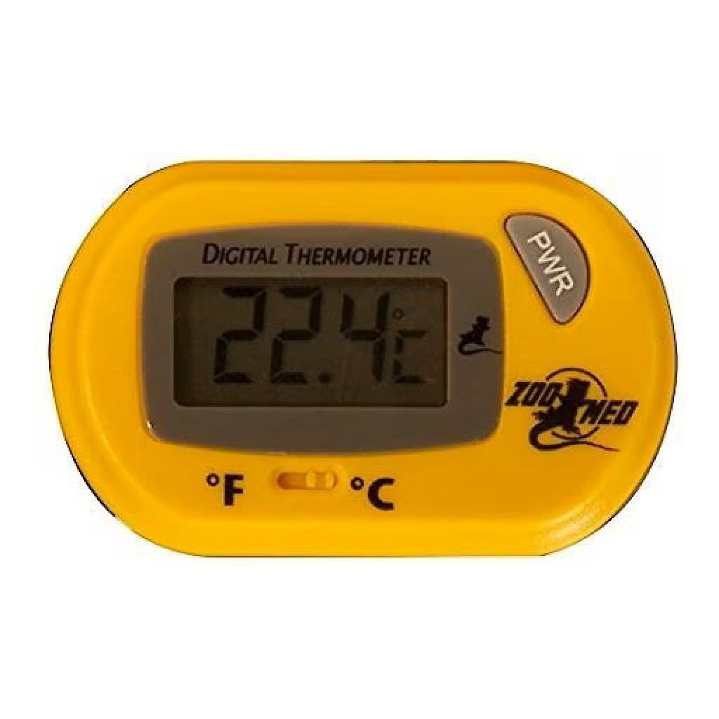 Zoo Med Digital Thermometer – Ideal for Reptile Tanks & Terrariums