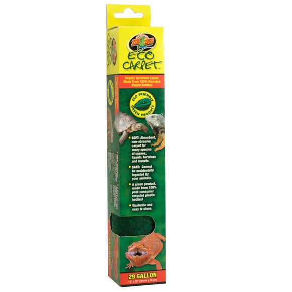 Zoo Med Eco Carpet packaging on a white background