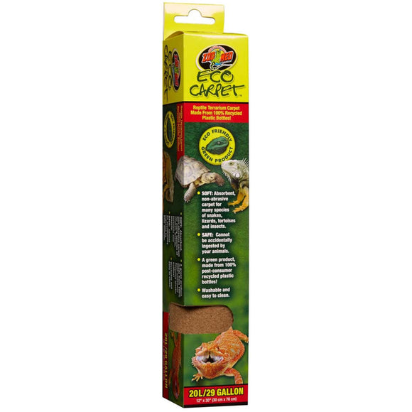 Zoo Med Eco Carpet packaging on a white background