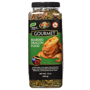 Zoo Med Gourmet Bearded Dragon Dry Food - 15 -oz - Reptile Food 1