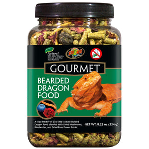 Zoo Med Gourmet Bearded Dragon Dry Food - 8.25 -oz - Reptile Food 2