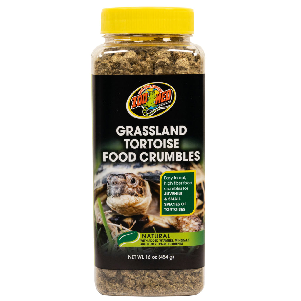 Zoo Med Grassland Tortoise Food Crumbles - Natural Nutrition