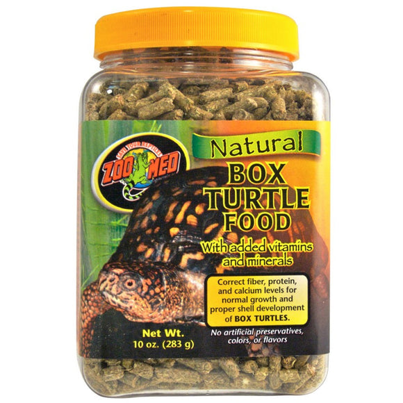 Zoo Med Natural Box Turtle Pellet Food | Balanced Nutrition for Turtles - 10 -oz - Reptile Food 1