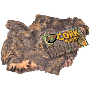 Zoo Med Natural Cork Flats Reptile Hideout