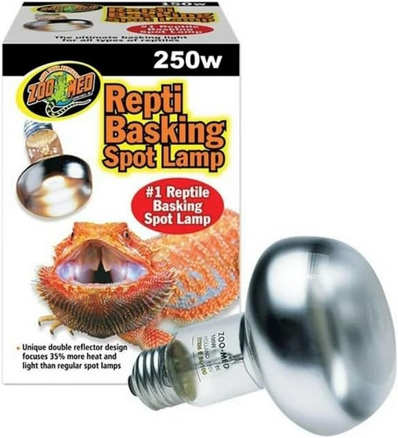 Zoo Med Repti Basking Spot Lamp - 250 Watts - Reptile Heating 8