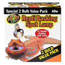Zoo Med Repti Basking Spot Lamp - 40 Watts - 2 pack - Reptile Heating 11