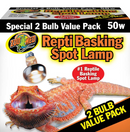 Zoo Med Repti Basking Spot Lamp - 50 Watts - 2 pack - Reptile Heating 13