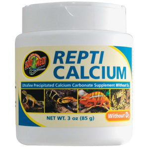 Zoo Med Repti Calcium without Vitamin D3 Reptile Supplement - 3 oz - Vitamins & Supplements 1
