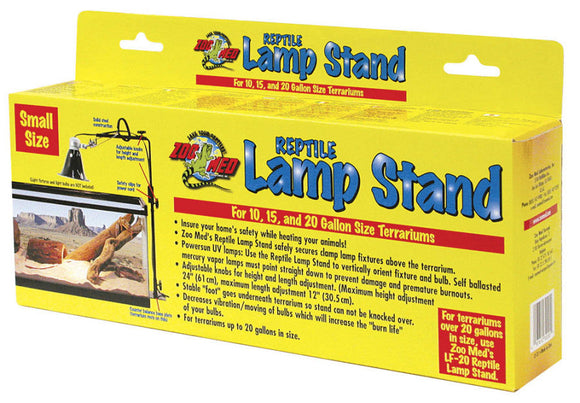 Zoo Med Reptile Lamp Stand - Small - Reptile & Amphibian Habitat Heating & Lighting 1