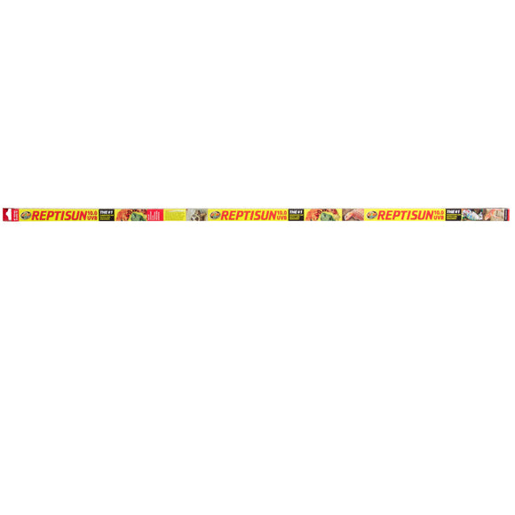 Long strip of 'Reptisun' labels on a white background