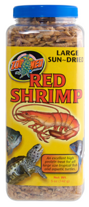 Zoo Med Sun-Dried Large Red Shrimp Reptile Food & Treat - 5-oz - Reptile Food 3
