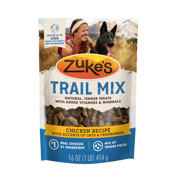 Zuke’s Trail Mix Soft Dog Treats - Chicken Recipe / 16 oz - Dog Treats 19