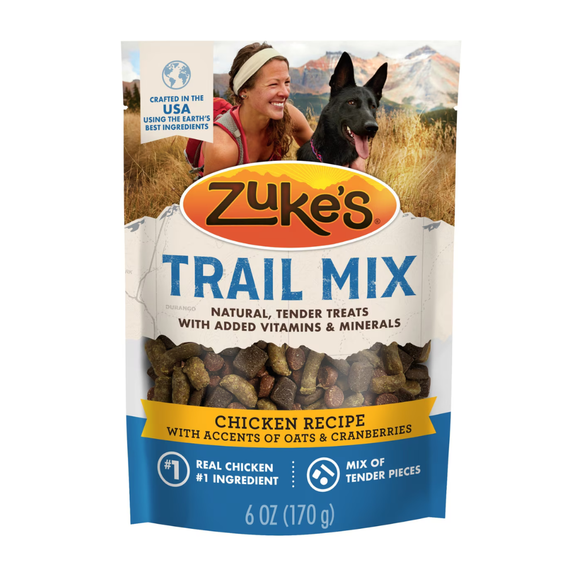 Zuke’s Trail Mix Soft Dog Treats - Chicken Recipe / 6 oz - Dog Treats 17