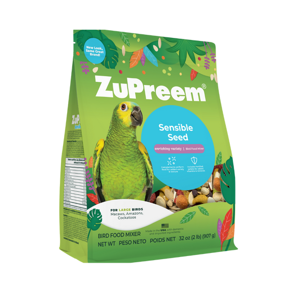 Zupreem Sensible Seed Food for Large Birds, 2-lb
