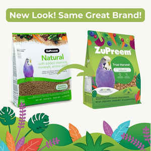 ZuPreem Natural Bird Food Parakeets 2.25-lb - Bird Food 2