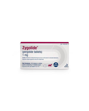 Zygolide (pergolide) Tablets for Horses 1-mg - 160-count - Pet Medicine 2