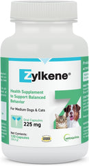 Zylkene Calming Capsules - 225mg - 120 Capsules - Dog Supplements & Vitamins 5