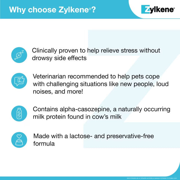 Zylkene Calming Capsules - 225mg - Dog Supplements & Vitamins 7