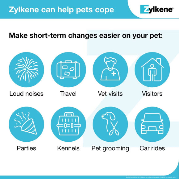 Zylkene Calming Capsules - 225mg - Dog Supplements & Vitamins 8