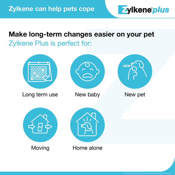Zylkene Plus Long-Term Calming Support (30 capsules) - Dog & Cat Calming & Anxiety Supplements 5