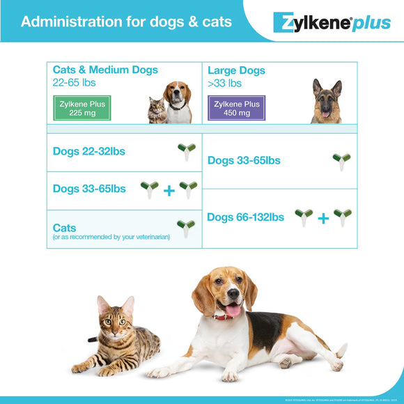 Zylkene Plus Long-Term Calming Support (30 capsules) - Dog & Cat Calming & Anxiety Supplements 6